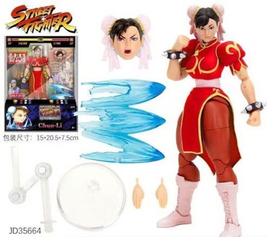 Jada Toys - Ultra Street Fighter II: The Final Challengers - 1/12 Scale Action Figure - Chun-Li