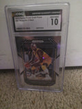 Basketball trading card in a protective case with CGC grading label