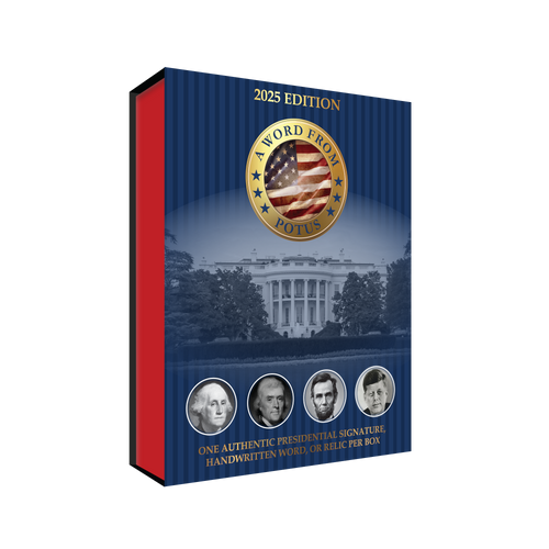 2025 POTUS A Word From the President Hobby Box