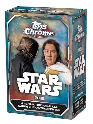 2025 Topps Chrome Star Wars Trading Card Value Box