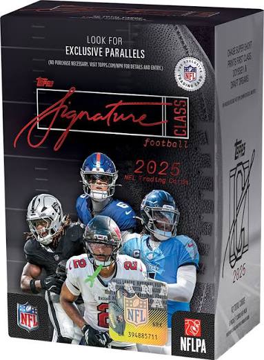 2025 Topps Signature Class NFL Football Value Box