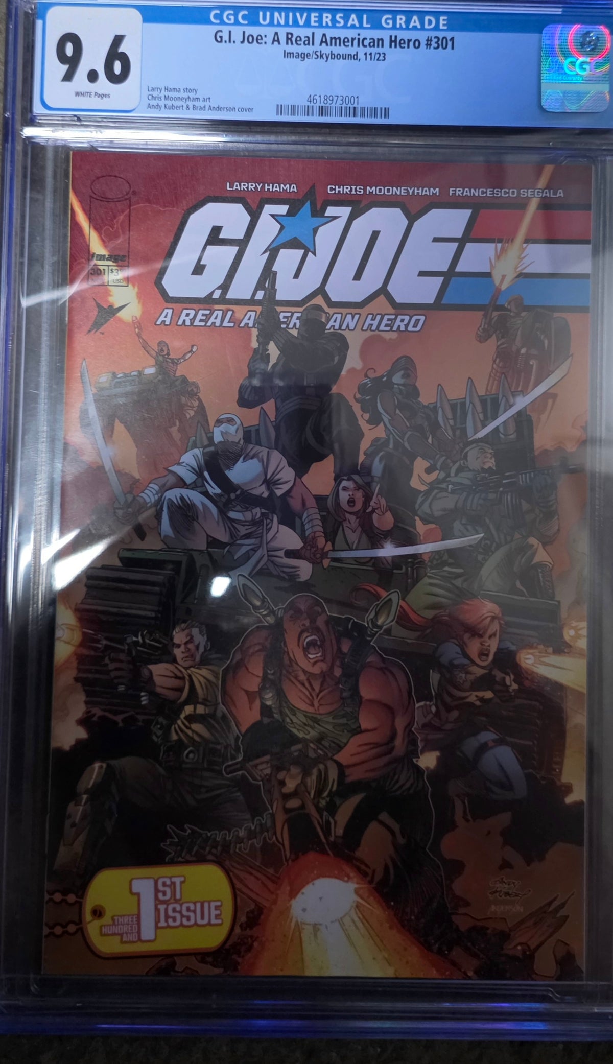 G.I. Joe: A Real American Hero #301 (2023) – CGC 9.6
