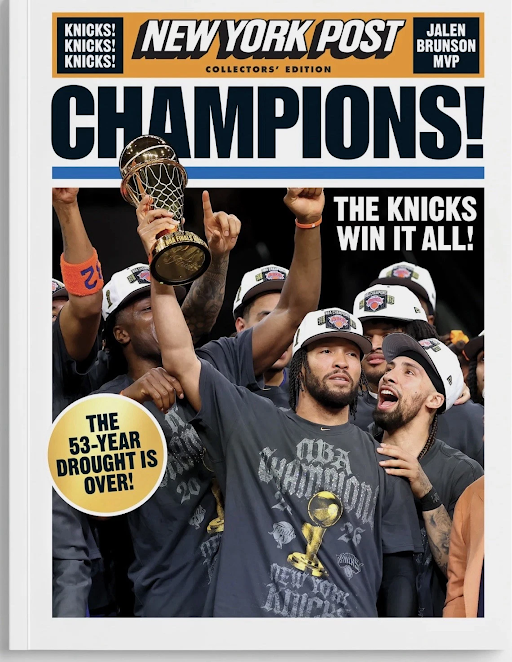 2026 Knicks Collector's Edition Magazine cover