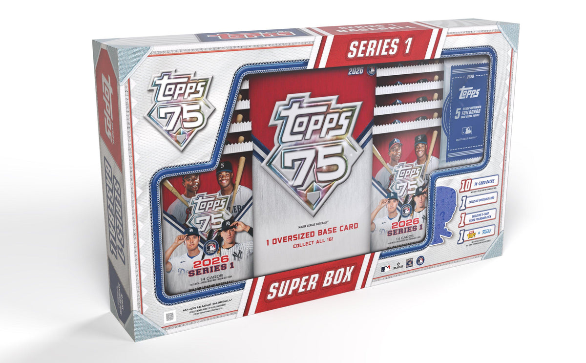 2026 Topps MLB Baseball Series 1 Super Box
