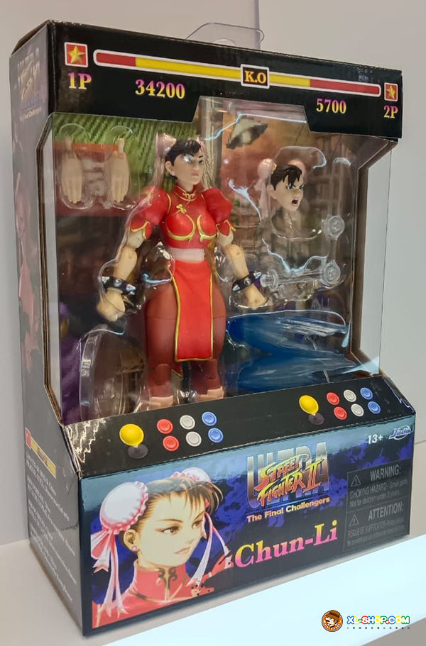 Jada Toys - Ultra Street Fighter II: The Final Challengers - 1/12 Scale Action Figure - Chun-Li