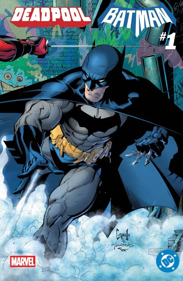 MARVEL / DC DEAPOOL / BATMAN #1 GREG CAPULLO WRAPAROUND