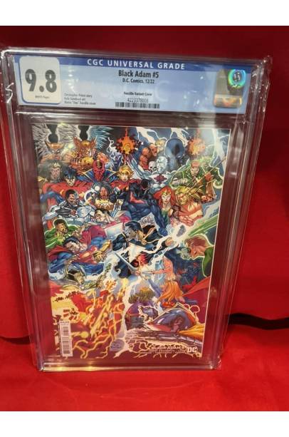 DC Black Adam rare #5 CGC 9.8 comic book