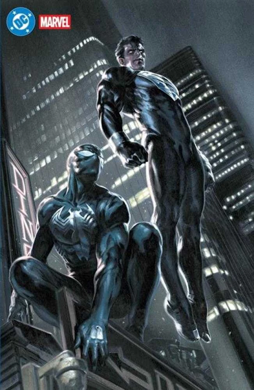 DC Marvel Superman Spider-Man #1 One Shot 2nd Print Cover D by Gabriele Dell