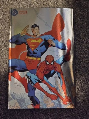 DC Marvel Superman Spider-Man #1 Foil Variant Cover by Jorge Jimenez
