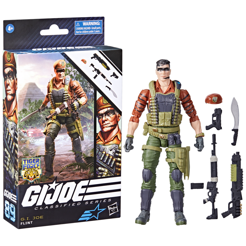 G.I Joe Classified Series Cardboard Flint