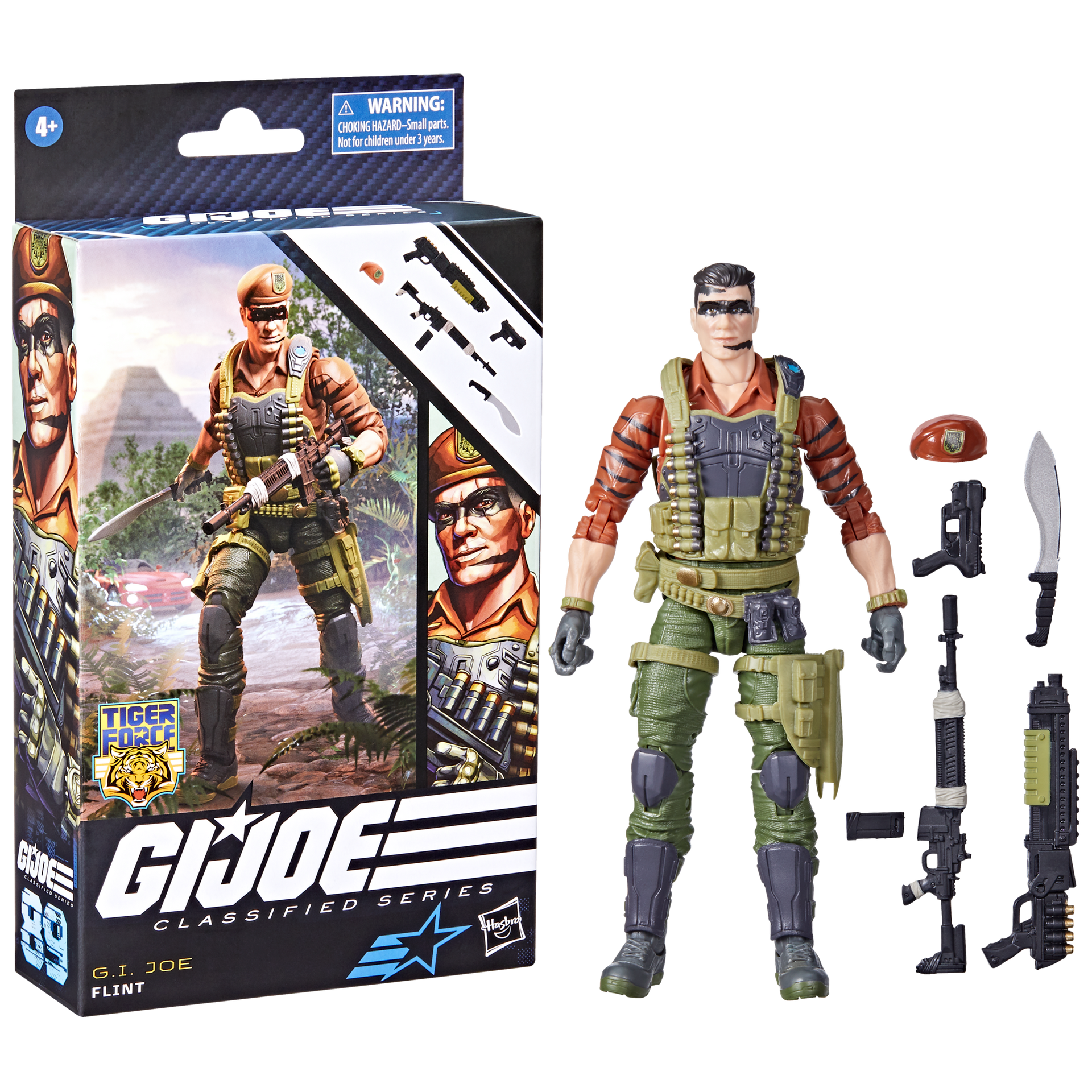 G.I Joe Classified Series Cardboard Flint