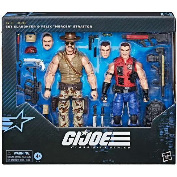 G.I Joe Sgt Slaughter & Felix "Mercer" Stratton