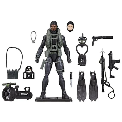 G.I. Joe Classified Series 60th Anniversary Action Sailor Recon Diver Boxed 6”