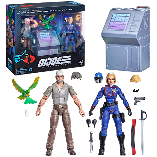 G.I. Joe Classified Series #205, Shipwreck Vs. Cadet Deming (There’s No Place Like Springfield)