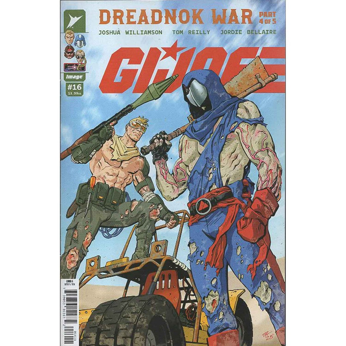 G.I. Joe Dreadnok War 4 of 5 Comic Book