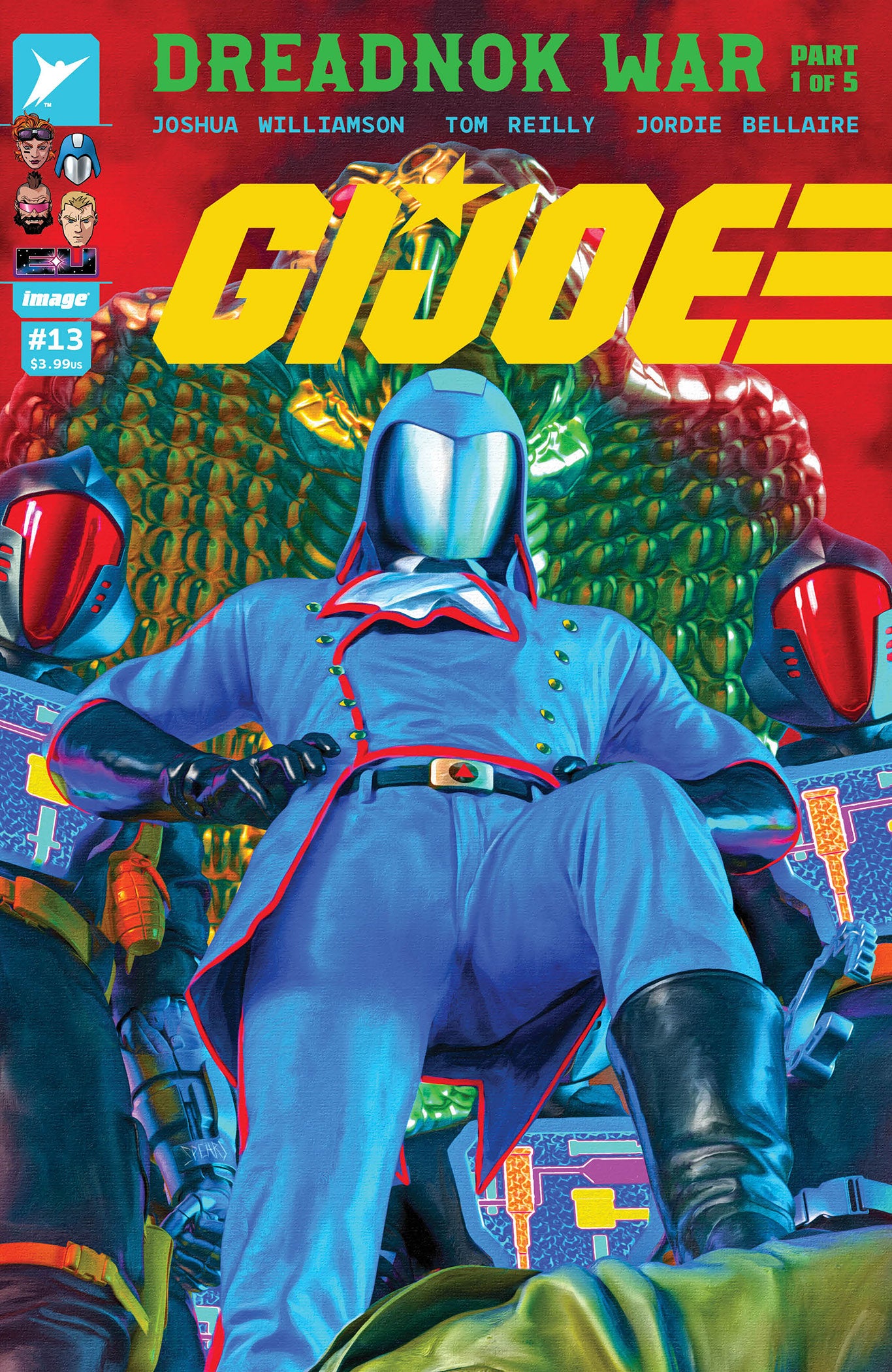 G.I. Joe Dreadnok War Comic #13 War Cobra Commander Mark Spears variant cover B