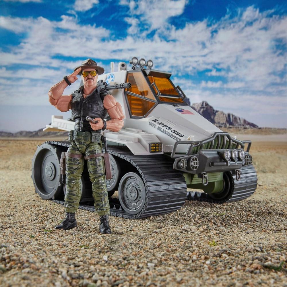 G.I. Joe Classified Series SGT Slaughter & The Triple "T" Tank