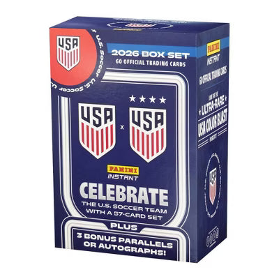 2026 Panini Instant USA Soccer Trading Card Blaster Box