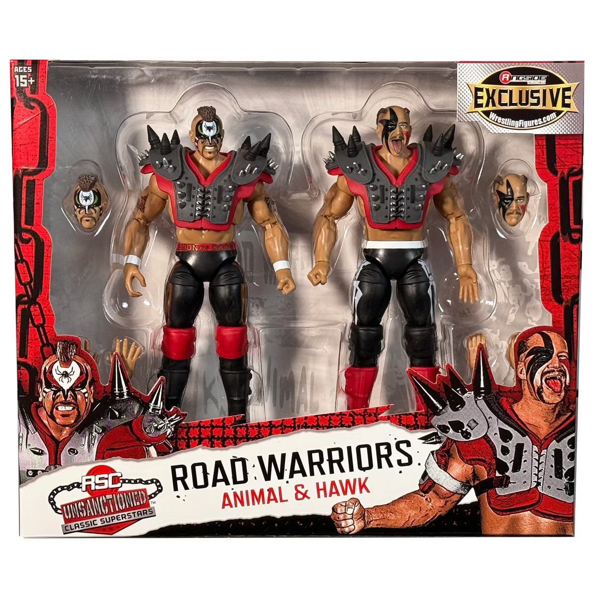 RSC Road Warriors Animal and Hawk