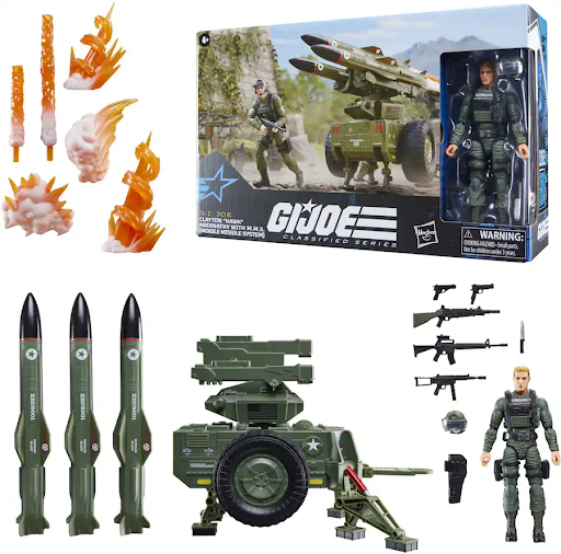 G.I. Joe Classified Series #182 Clayton Hawk Abern action figure