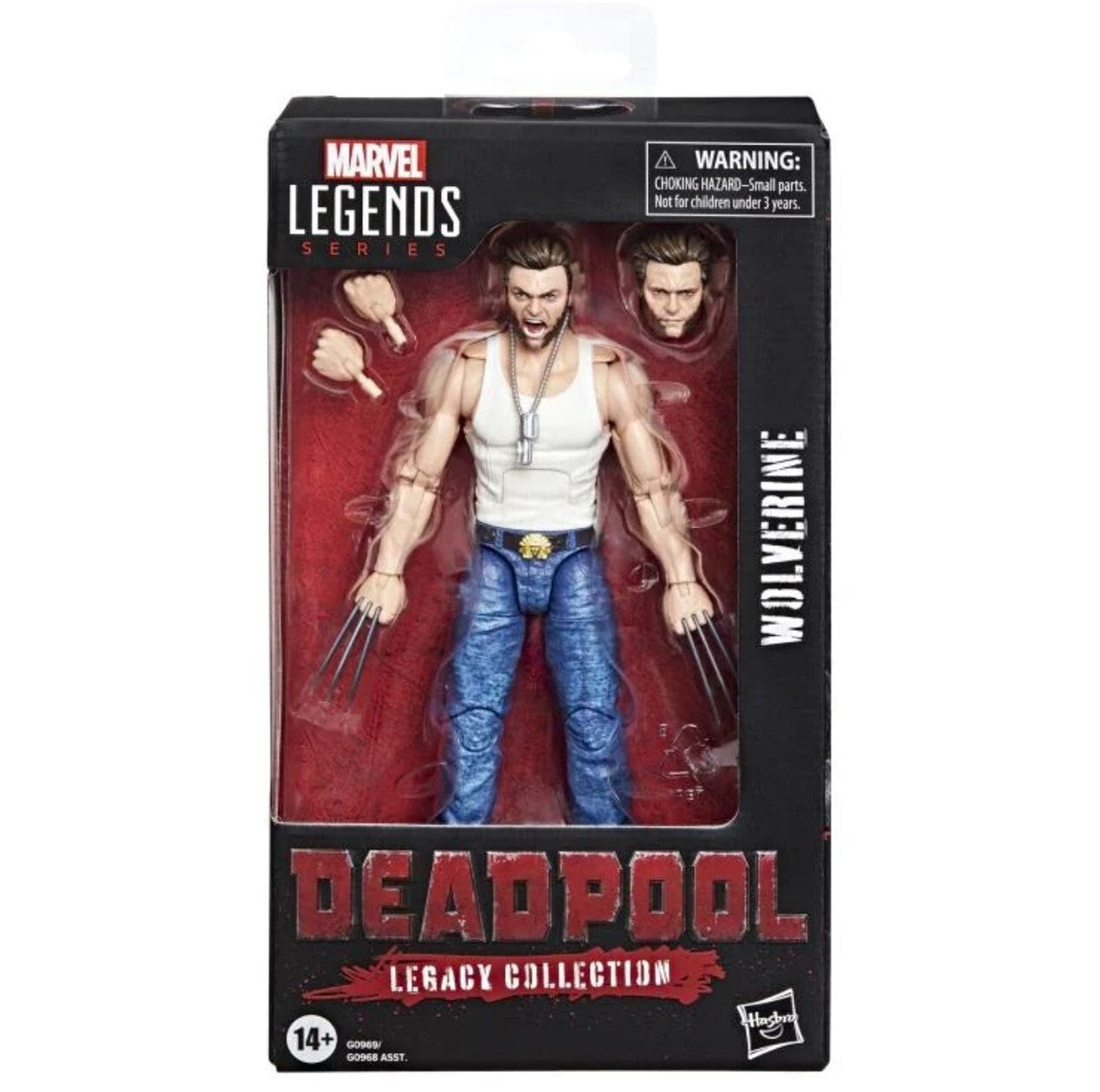 Hasbro Deadpool Marvel Legends Legacy Collection Wolverine