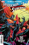 MARVELDC SPIDER-MANSUPERMAN #1 comic book