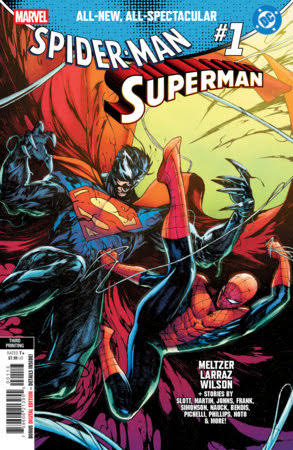 MARVELDC SPIDER-MANSUPERMAN #1 comic book