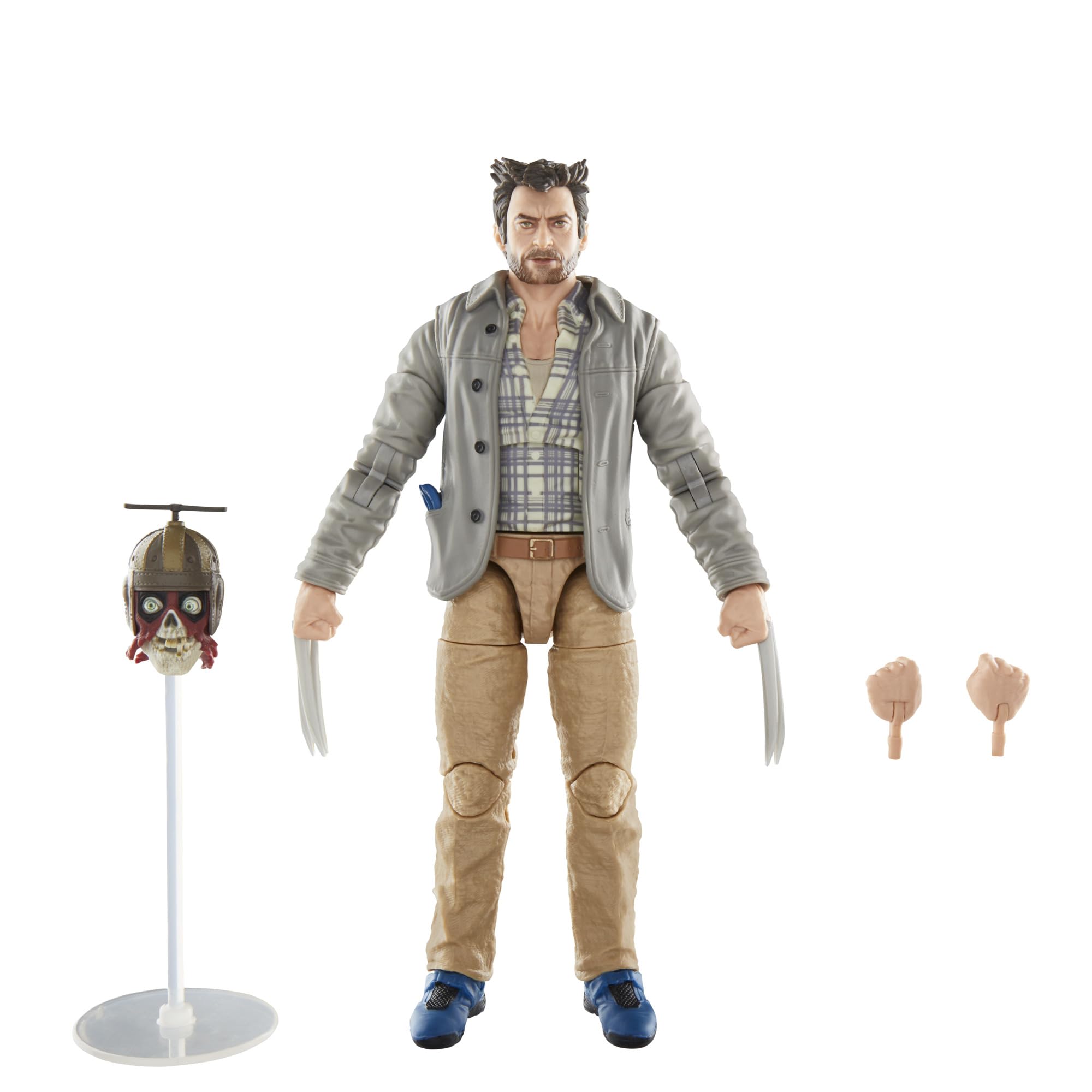 Marvel Legends Series Deadpool Logan, Deadpool & Wolverine Collectible 6 Inch Action Figure for Adults