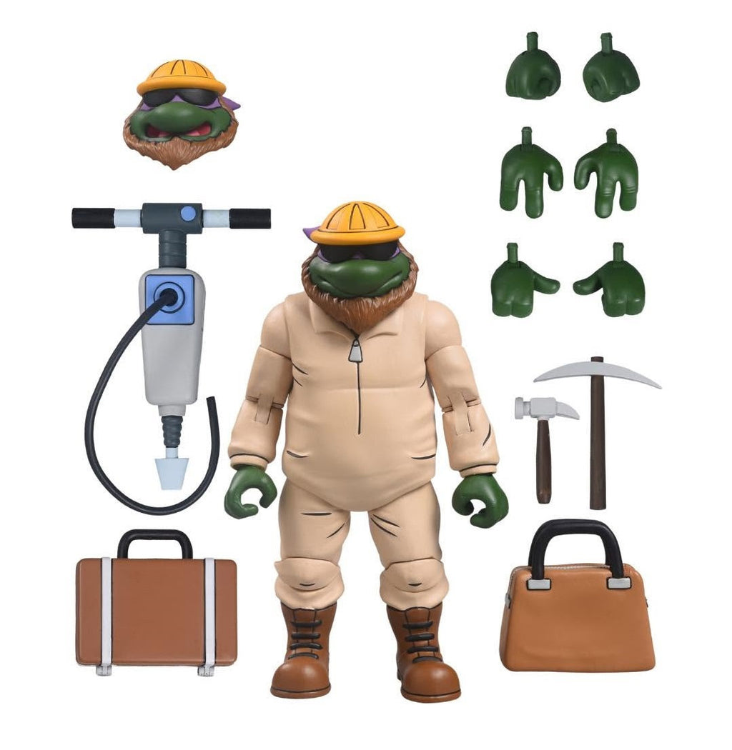 Teenage Mutant Ninja Turtles (1987 Cartoon) - Construction Donatello 7" Scale Action Figure