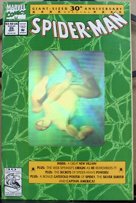 SPIDER-MAN 30TH ANNIVERSARY COMIC BOOK #26 cover art
