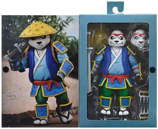 TMNT Crouching Panda Hidden Turtles Action Figure 2024 NECA #54475