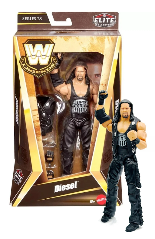 WWE Diesel Elite Collection Legends 6 Action Figure Series 28 Mint in Box