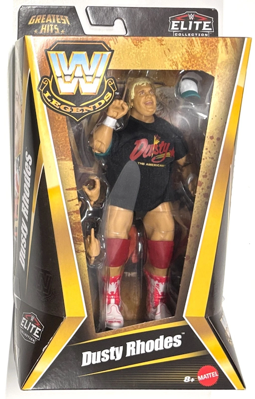 WWE Elite Legends Greatest Hits Dusty Rhodes Mattel WCW NWA Action Figure New