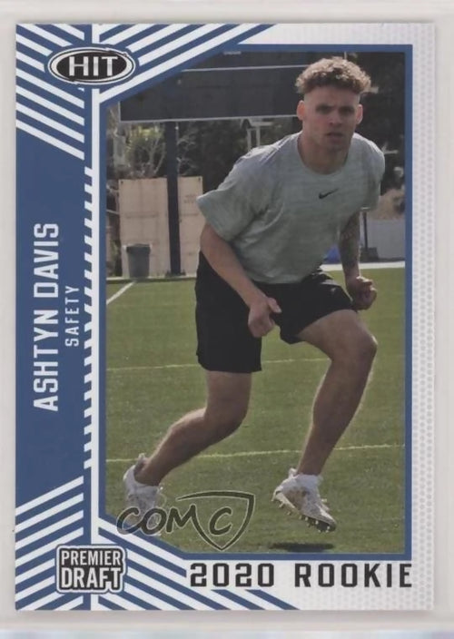 2020 Sage Hit Blue Ashtyn Davis #69 Rookie RC trading card