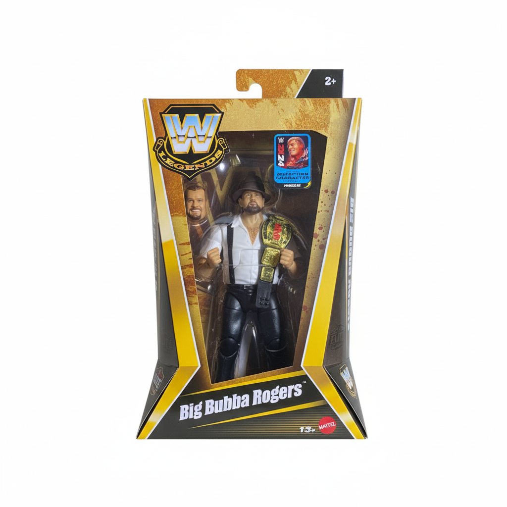 Big Bubba Rogers - White Background