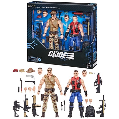 G.I Joe Sgt Slaughter & Felix "Mercer" Stratton