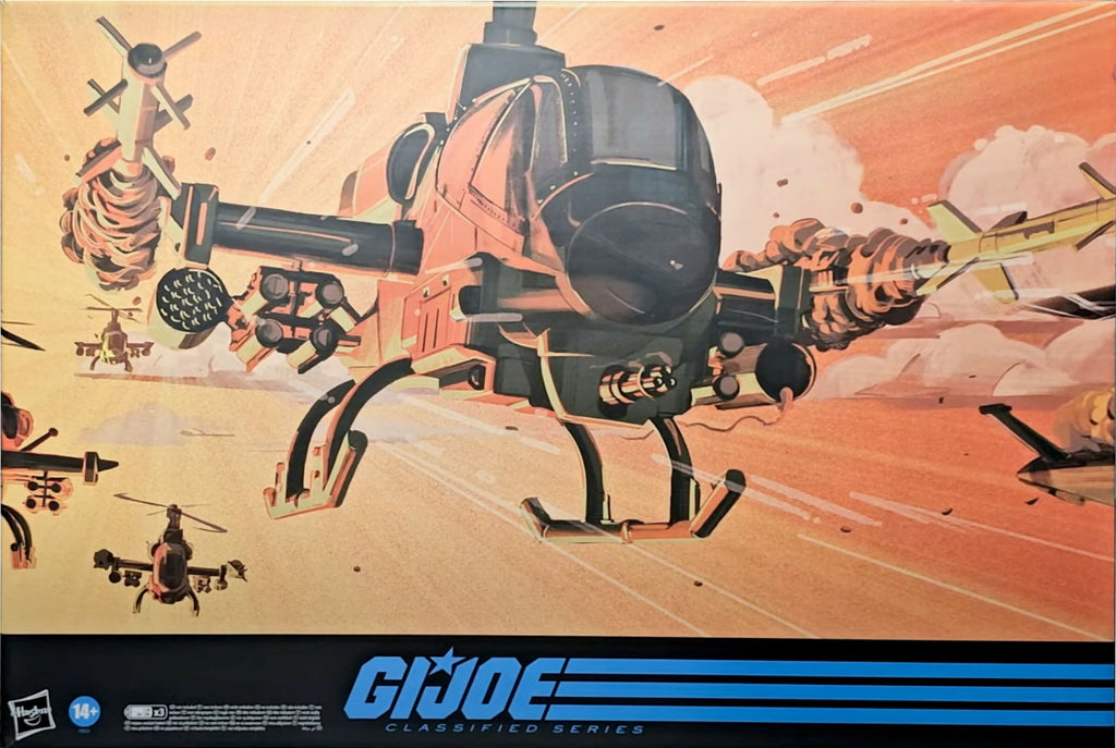 G.I. Joe Assault Copter Dragonfly (XH-1) with accessories