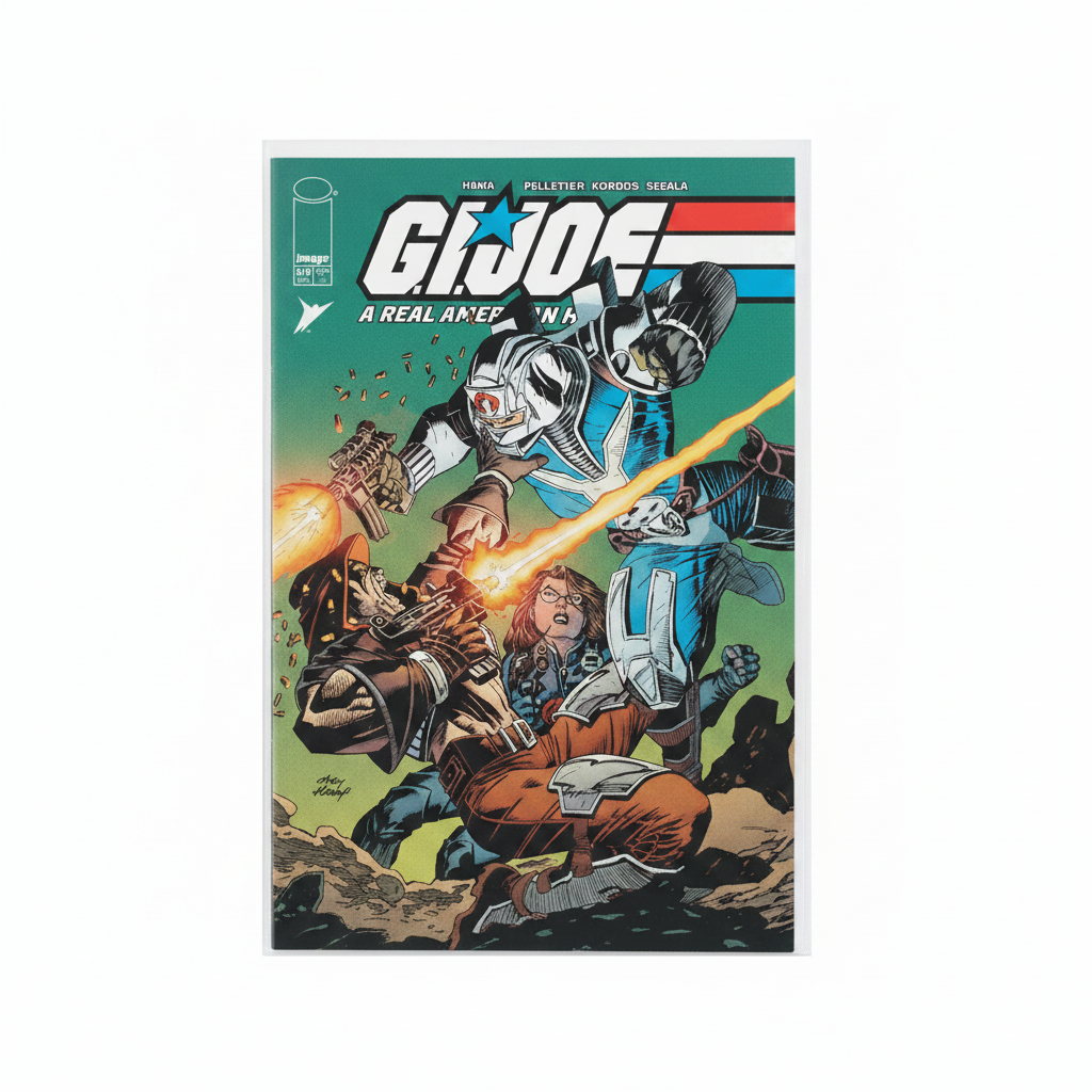 G.I. Joe A Real American Hero issue 310 comic book on white background