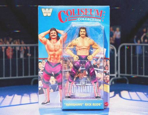 WWE Ultimate Edition Coliseum Collection Ravishing Rick Rude figure in box