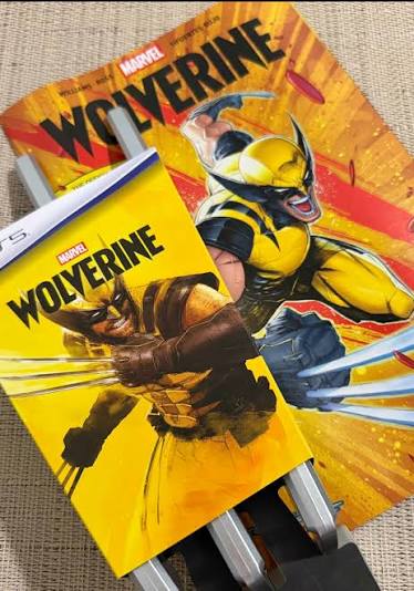 SDCC 2026 Comic Con Marvel Exclusive PS5 Wolverine Claws and Prequel Comic Book