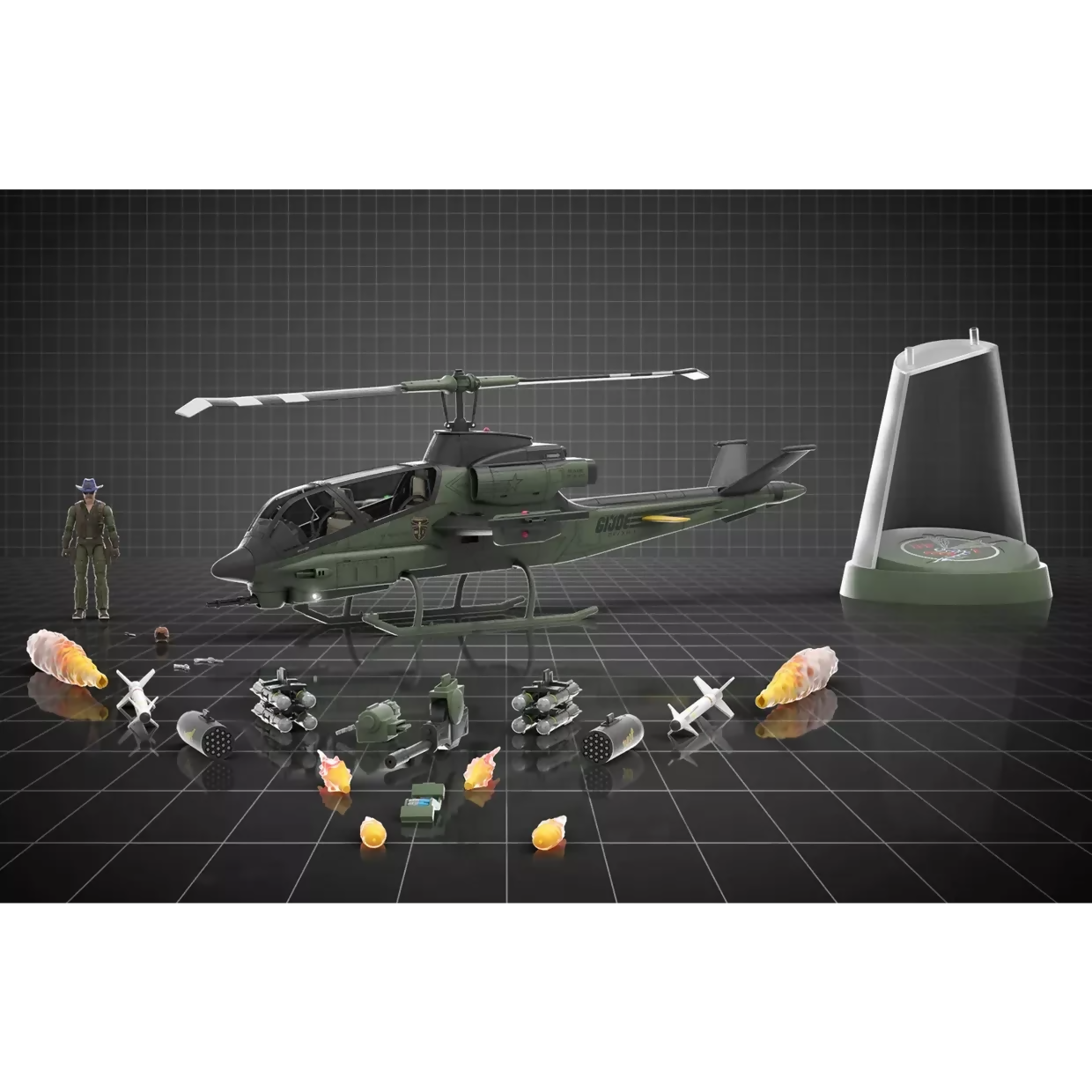 G.I. Joe Assault Copter Dragonfly (XH-1) in packaging