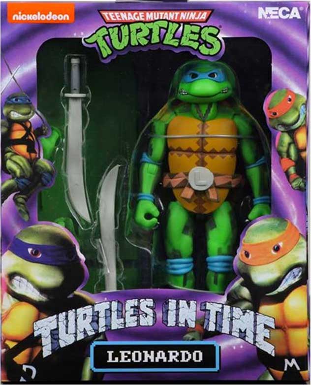 NECA TMNT Turtles in Time LEO