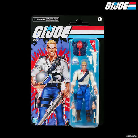 G.I. Joe Classified Series Retro Cardback USA Duke, America's 250th Birthday 6 Inch Action Figure
