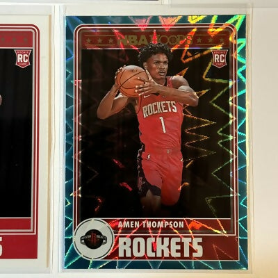 2023-24 Thompson Twins Panini NBA Hoops Teal Explosion #300 trading card