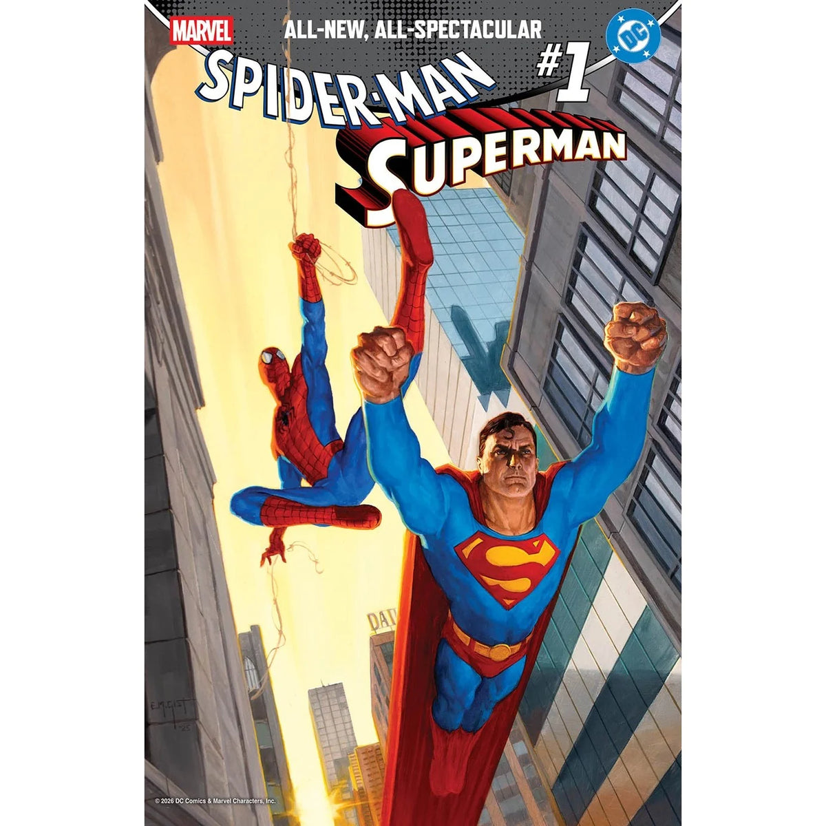 Marvel/DC: Spider-Man Superman #1