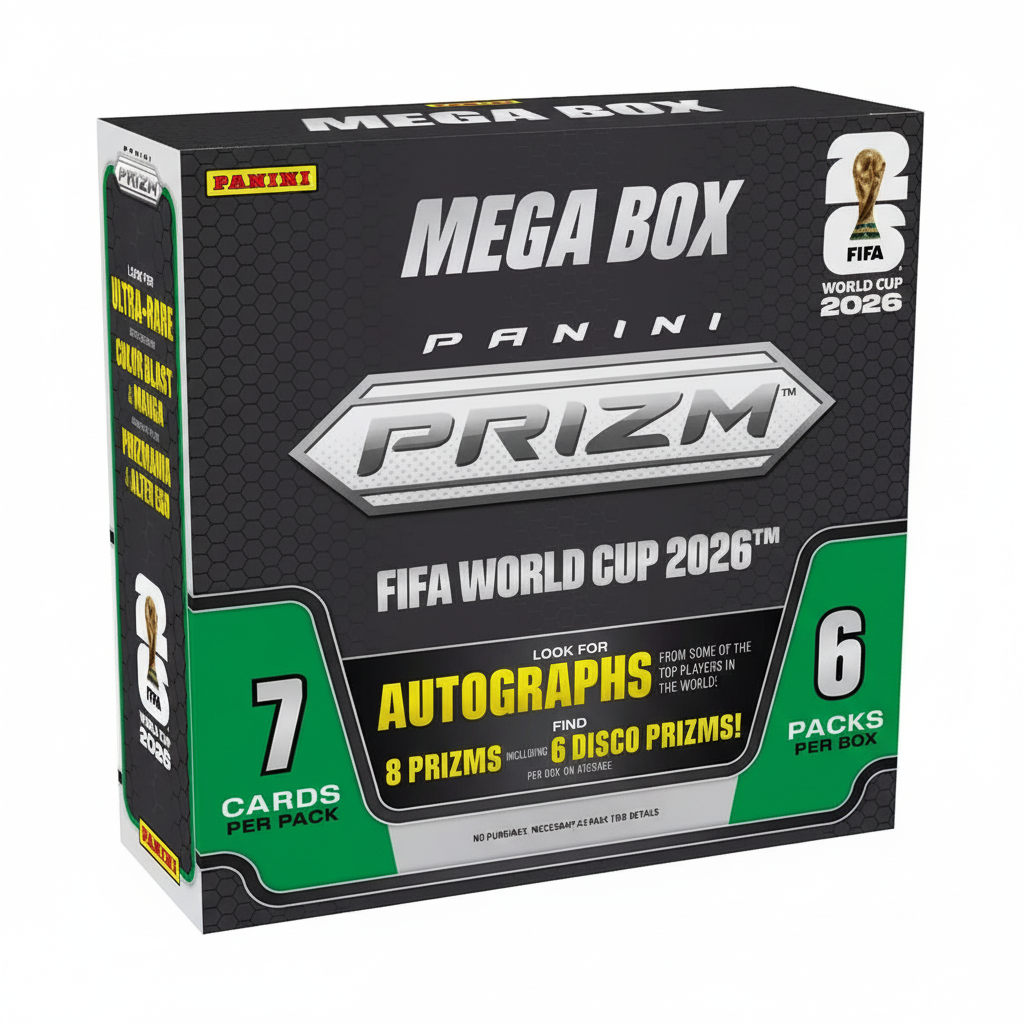 Panini Prizm FIFA World Cup 2026 Mega Box - White Background