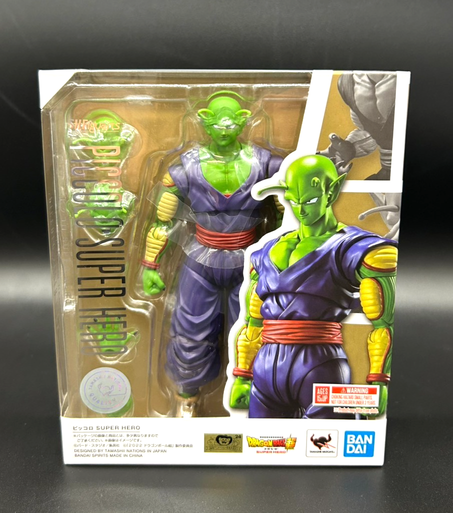 S.H.Figuarts Piccolo "SUPER HERO" Dragon Ball Bandai Authentic Brand New
