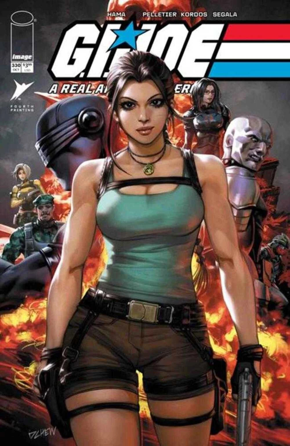G.I. Joe A Real American Hero #330 Laura Croft 4th