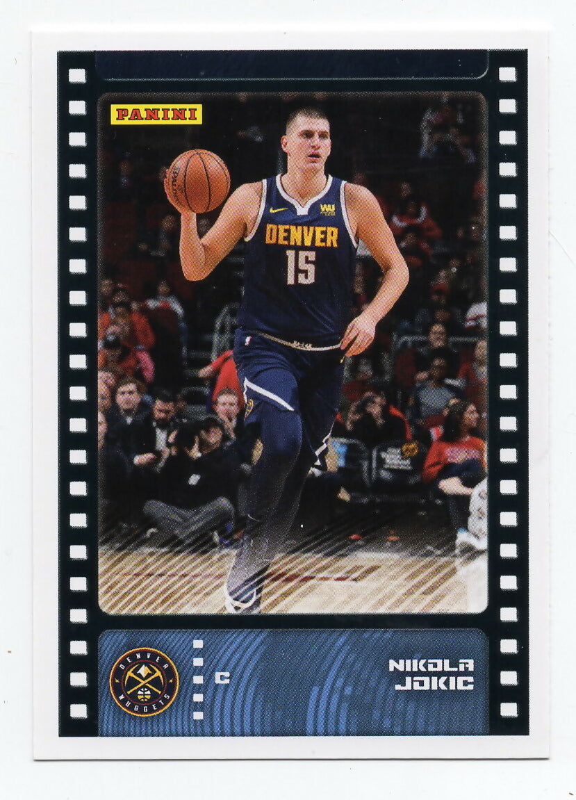 Nikola Jokic 2019-20 Panini Stickers Cards #40 Basketball Card
