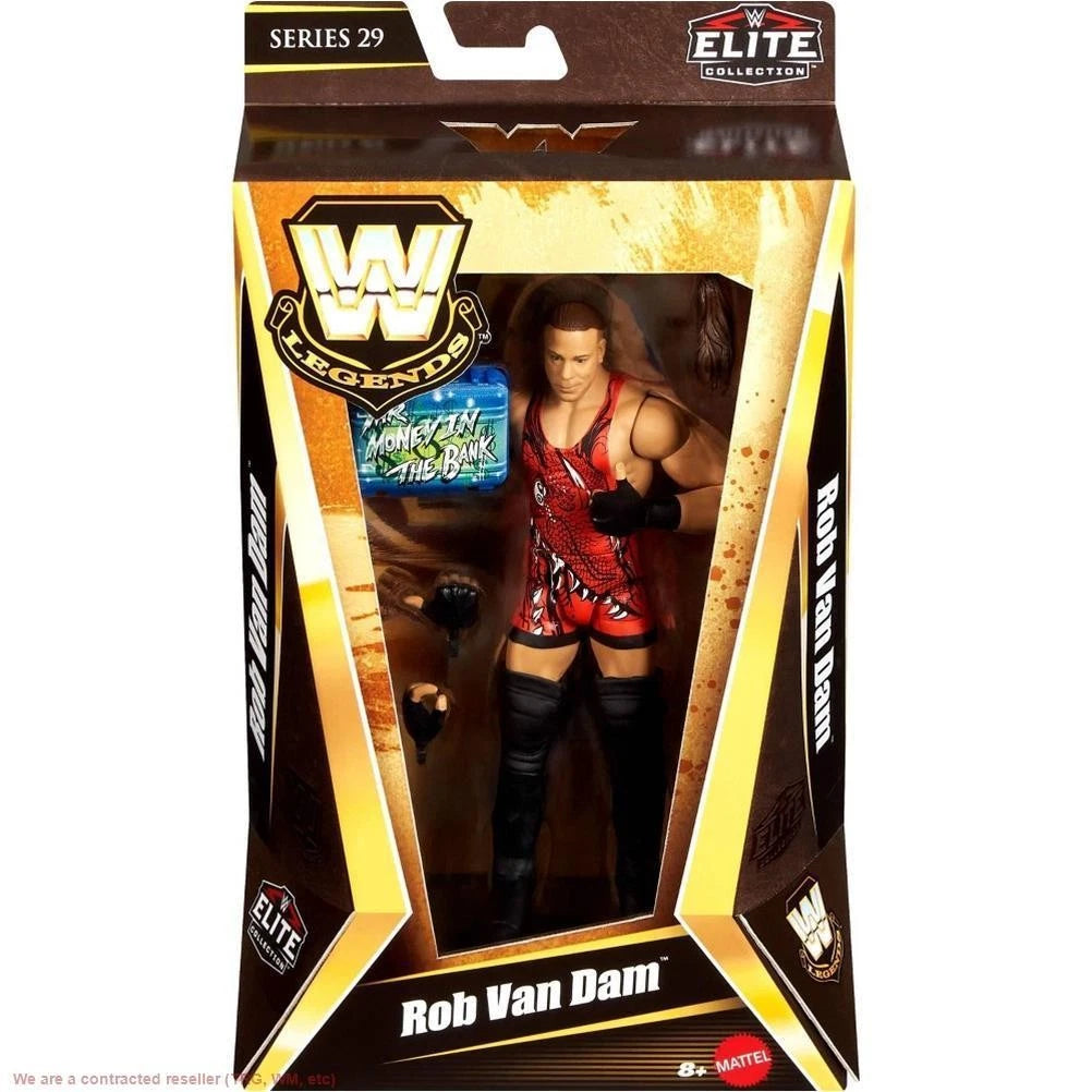 WWE Elite Legends Rob Van Dam Action Figure & Accessories